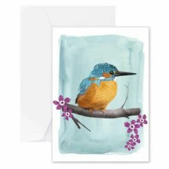 Myrte Kingfisher Card 7 Myrte Kingfisher Card -birds Shop 93575 myrte kingfisher card 03