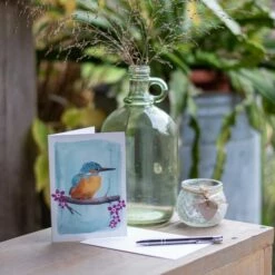 Myrte Kingfisher Card