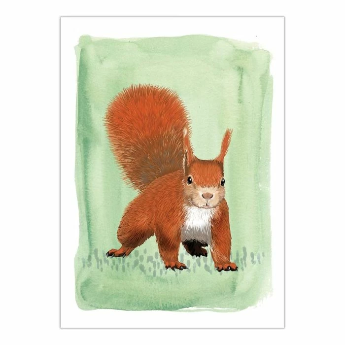 Myrte Squirrel Card 1 Myrte Squirrel Card