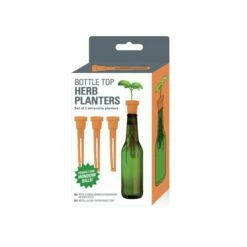 Bottle Top Herb Planters