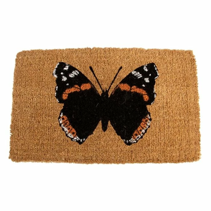 Butterfly Doormat - Red Admiral 1 Butterfly Doormat - Red Admiral