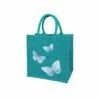 Butterfly Jute Shopping Bag
