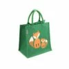Fox Jute Shopping Bag