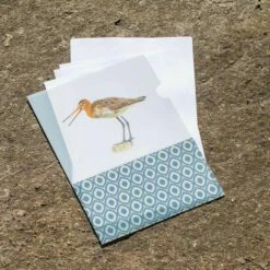 Black-tailed Godwit L-Folder By Elwin Van Der Kolk