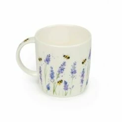 Roy Kirkham Bumblebee And Lavender Mug -birds Shop 97752 01