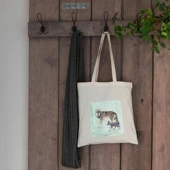 Myrte Wolf Cotton Bag