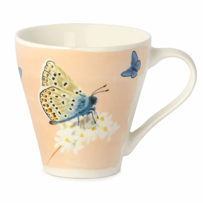 Common Blue Butterfly Mug By Myrte 1 Common Blue Butterfly Mug By Myrte