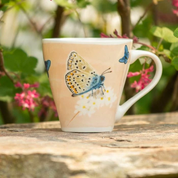 Common Blue Butterfly Mug By Myrte 7 Common Blue Butterfly Mug By Myrte - Image 7