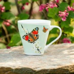 Peacock Butterfly Mug By Myrte -birds Shop 979280119 1 2