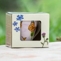 Painted Lady Butterfly Mug By Myrte