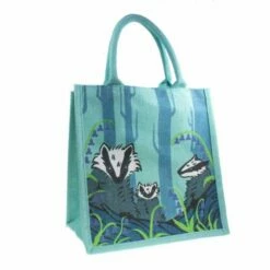 Badger Jute Shopping Bag