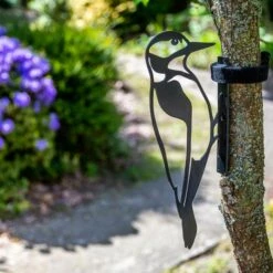 Metal Silhouette - Great Spotted Woodpecker