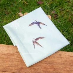 Roy Kirkham Swallow Tea Towel Green & Blue