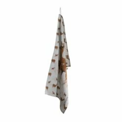 Myrte Deer Tea Towel -birds Shop 979760120 01
