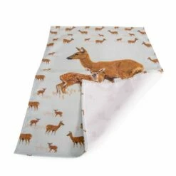 Myrte Deer Tea Towel -birds Shop 979760120 03