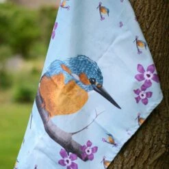 Myrte Kingfisher Tea Towel 8 Myrte Kingfisher Tea Towel -birds Shop 979780120 5