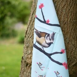 Myrte Crested Tit Tea Towel -birds Shop 979790120 5