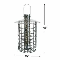 Droll Yankees® B-Series Caged Squirrel-Proof Bird Feeder - 2.5 Lb -birds Shop b7dc 5 infographic