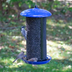 Perky-Pet® Large Dual Mesh Seed Feeder Cobalt Blue