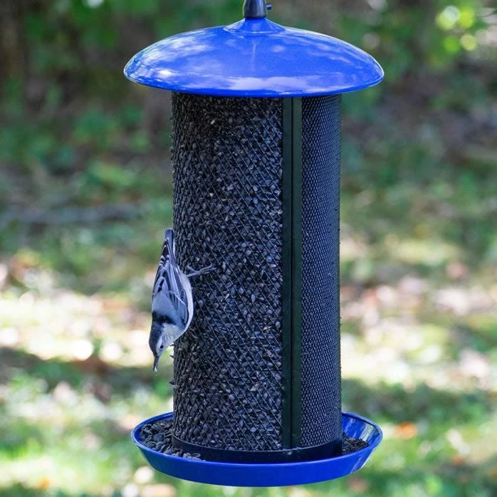 Perky-Pet® Large Dual Mesh Seed Feeder Cobalt Blue 10 Perky-Pet® Large Dual Mesh Seed Feeder Cobalt Blue - Image 10