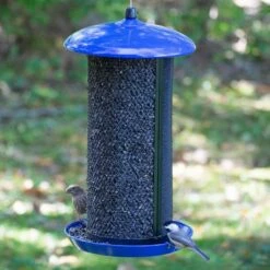 Perky-Pet® Large Dual Mesh Seed Feeder Cobalt Blue 28 Perky-Pet® Large Dual Mesh Seed Feeder Cobalt Blue -birds Shop bdh00348 06 698
