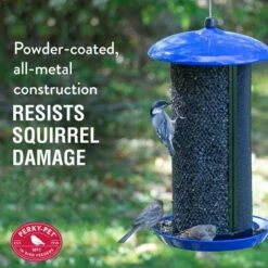 Perky-Pet® Large Dual Mesh Seed Feeder Cobalt Blue 17 Perky-Pet® Large Dual Mesh Seed Feeder Cobalt Blue -birds Shop bdh00348 info1 698