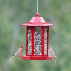 Perky-Pet® Brick Red Gazebo Feeder -birds Shop gaz02 10