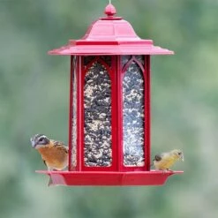 Perky-Pet® Brick Red Gazebo Feeder -birds Shop gaz02 11