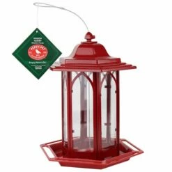 Perky-Pet® Brick Red Gazebo Feeder -birds Shop gaz02 2