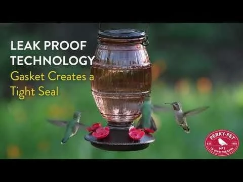 Perky-Pet® Prohibition Top-Fill Glass Hummingbird Feeder 2 Perky-Pet® Prohibition Top-Fill Glass Hummingbird Feeder - Image 2