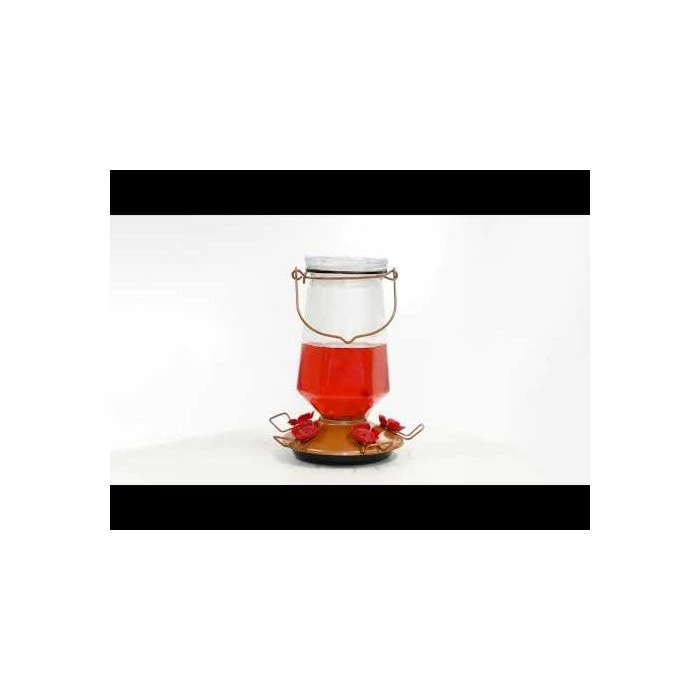 Perky-Pet® Crystal Top-Fill Glass Hummingbird Feeder 2 Perky-Pet® Crystal Top-Fill Glass Hummingbird Feeder - Image 2