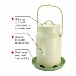 Perky-Pet® Milk Pail Wild Bird Feeder -birds Shop mcf001 d 6