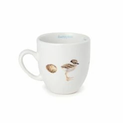 Great Ringed Plover Mug By Elwin Van Der Kolk
