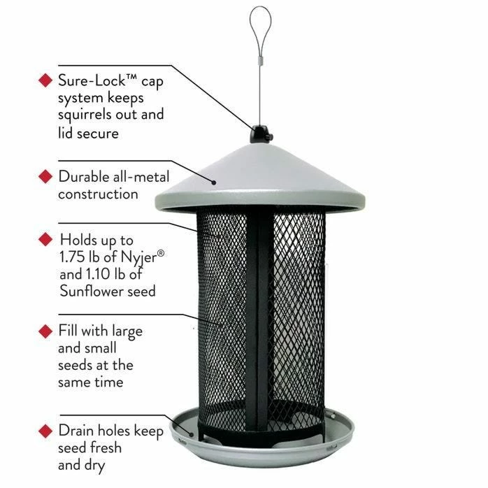 Perky-Pet® Dual Mesh Seed Feeder 3 Perky-Pet® Dual Mesh Seed Feeder - Image 3