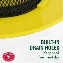 Perky-Pet Yellow Finch Feeder, 1.5 Lb Capacity -birds Shop yssf00348 info4 698